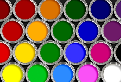 diversas cores de tinta para tampografia