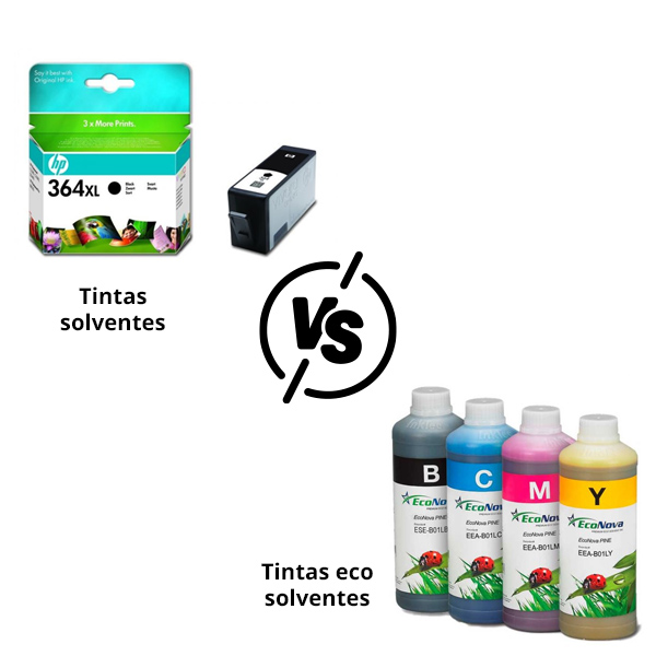 Tintas solventes vs tintas eco solventes: qual a diferença?
