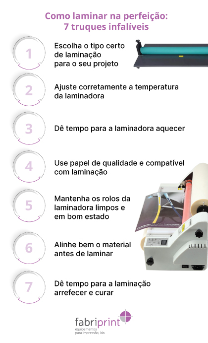 Como usar uma laminadora: 7 truques infalíveis