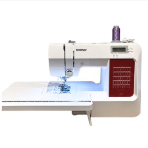 Máquina de coser electrónica CS10s con mesa extensible WT17