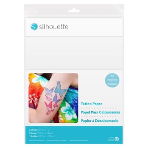 Papel de impressão para criar tatuagens temporárias