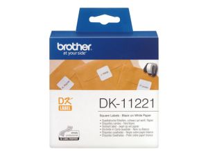 Brother DK-11221 Etiquetas 23 x 23 mm