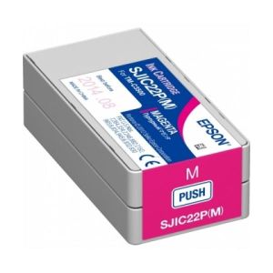 Tinteiro Epson para Impressora de etiquetas a cores TM-C3500 Magenta (EPSC33S020603)