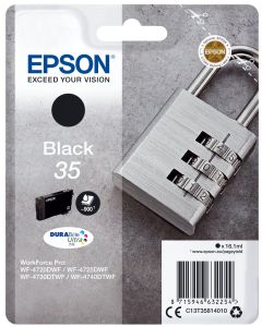Tinteiro preto Epson 35 ( C13T35814020)