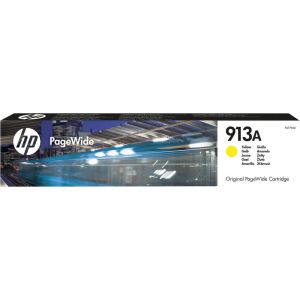 Tinteiro HP PageWide  913A Amarelo (F6T79AE)