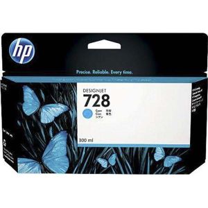 Tinteiro HP Cian nº 728 (F9K17A)