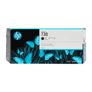 Tinteiro HP 738 Preto (498N8A) 300 ml 