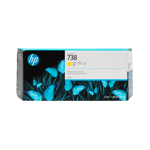Tinteiro HP 738 Amarelo (676M8A) 300 ml