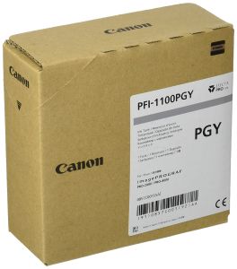Tinteiro CANON PFI-1100PGY SETUP - 160ml - FOTO CINZENTO (0857C001AA)