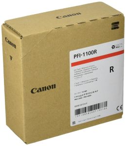 Tinteiro CANON PFI-1100R SETUP - 160ml - VERMELHO (0858C001AA)