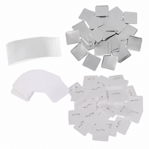 Caixa de 100 Pins Quadrados com Agulha 50x50mm