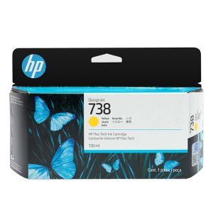 Tinteiro HP Amarelo nº 738 (498N7A)