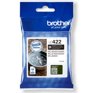 Tinteiro brother preto lc422bk 550 pág.