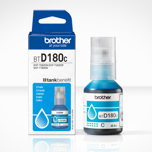 Tinteiro Brother BTD180C Cyan