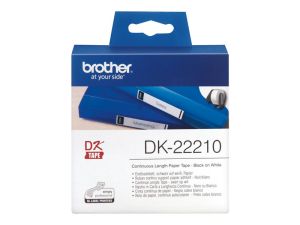 Fita contínua de papel térmico (branca) DK22210