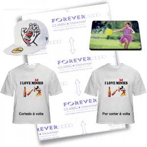 Papel Transfer FOREVER Classic+Universal A3 (Claras)