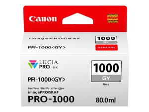 Canon PFI-1000 GY - cinza- para imagePROGRAF PRO-1000