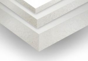 Placa PVC KOMADUR D Branca com Brilho 3mm