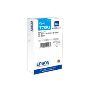 Tinteiro Epson WF5110/5190/5620/5690, Capacidade Extra Azul