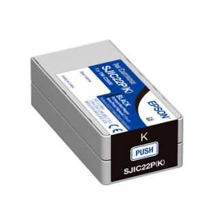 Tinteiro Epson para Impressora de etiquetas a cores TM-C3500 Preto (EPSC33S020601)