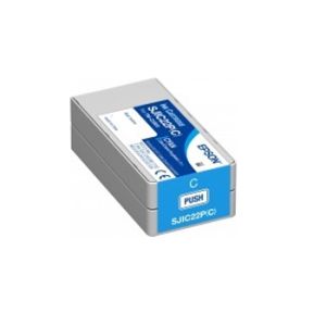 Tinteiro Epson para Impressora de etiquetas a cores TM-C3500 Azul (EPSC33S020602)
