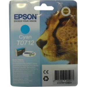 Tinteiro Epson Stylus D78/D92/DX4000/4050/5000/5050 Azul (EPSC13T07124020)