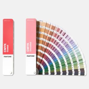 Livro pantone cmyk set coated/uncoated