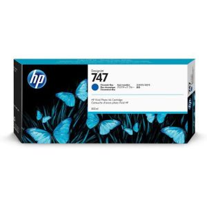 Tinteiro HP DesignJet Nº 747 Azul Cromático (P2V85A)