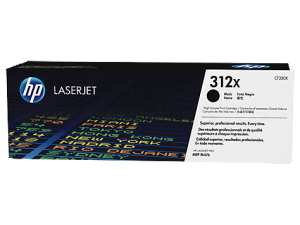 Toner HP LaserJet Original 312A Preto