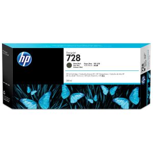 Tinteiro HP Preto mate nº 728 (F9J68A)