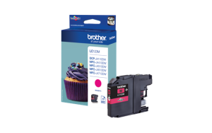Tinteiro BROTHER Innobella™ Magenta LC123MBP