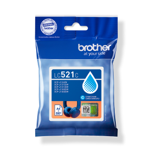 Tinteiro Brother (Cian) LC521C