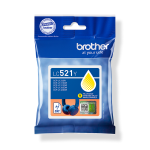 Tinteiro Brother (Amarelo) LC521Y