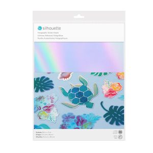 Papel metálico prateado para imprimir