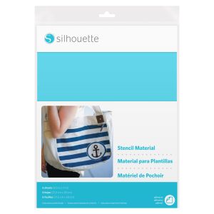 Material para stencil - Silhouette - adesivo